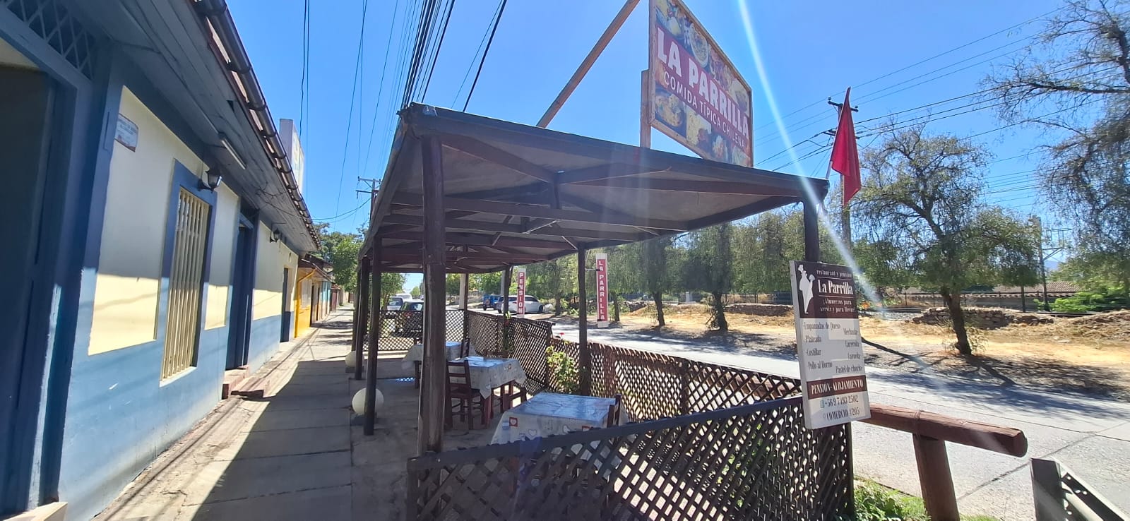 Interior de La Parrilla